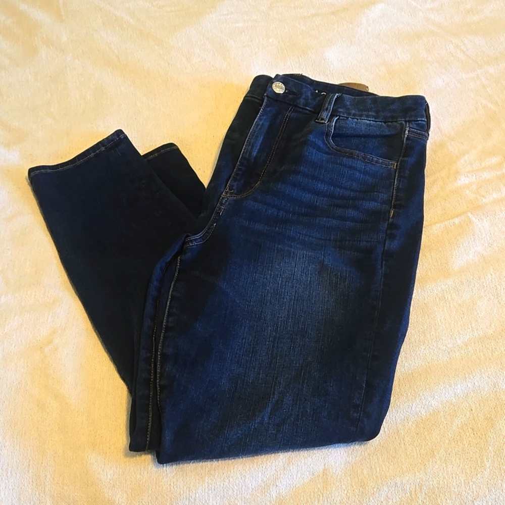 America Eagle Curvy Super Hi-Rise Jeggings Size 10 Short